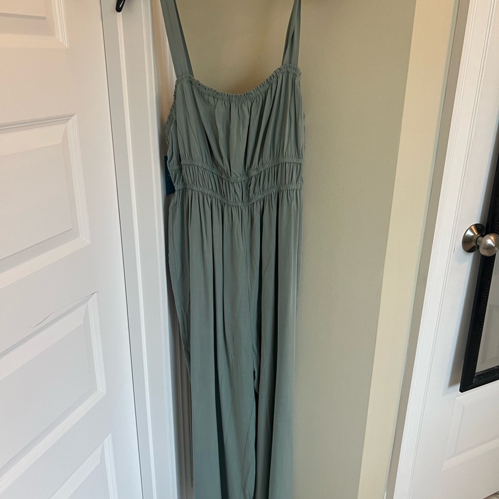 Cupshe Seafoam Green Jumpsuit